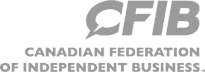 Grey logo of Canadian Federation of Independent Business