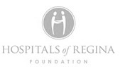 grey logo of Hospitals of Regina Foundation