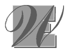 grey logo of We